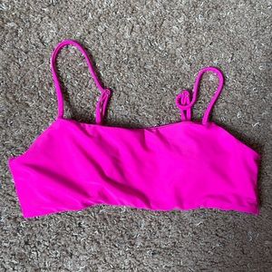 Neon pink Bikini Top